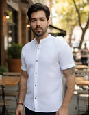 Polo Branca Slim - PERFEITA PARA O ANO NOVO 🔥 ENTREGAMOS ANTES DO ANO NOVO